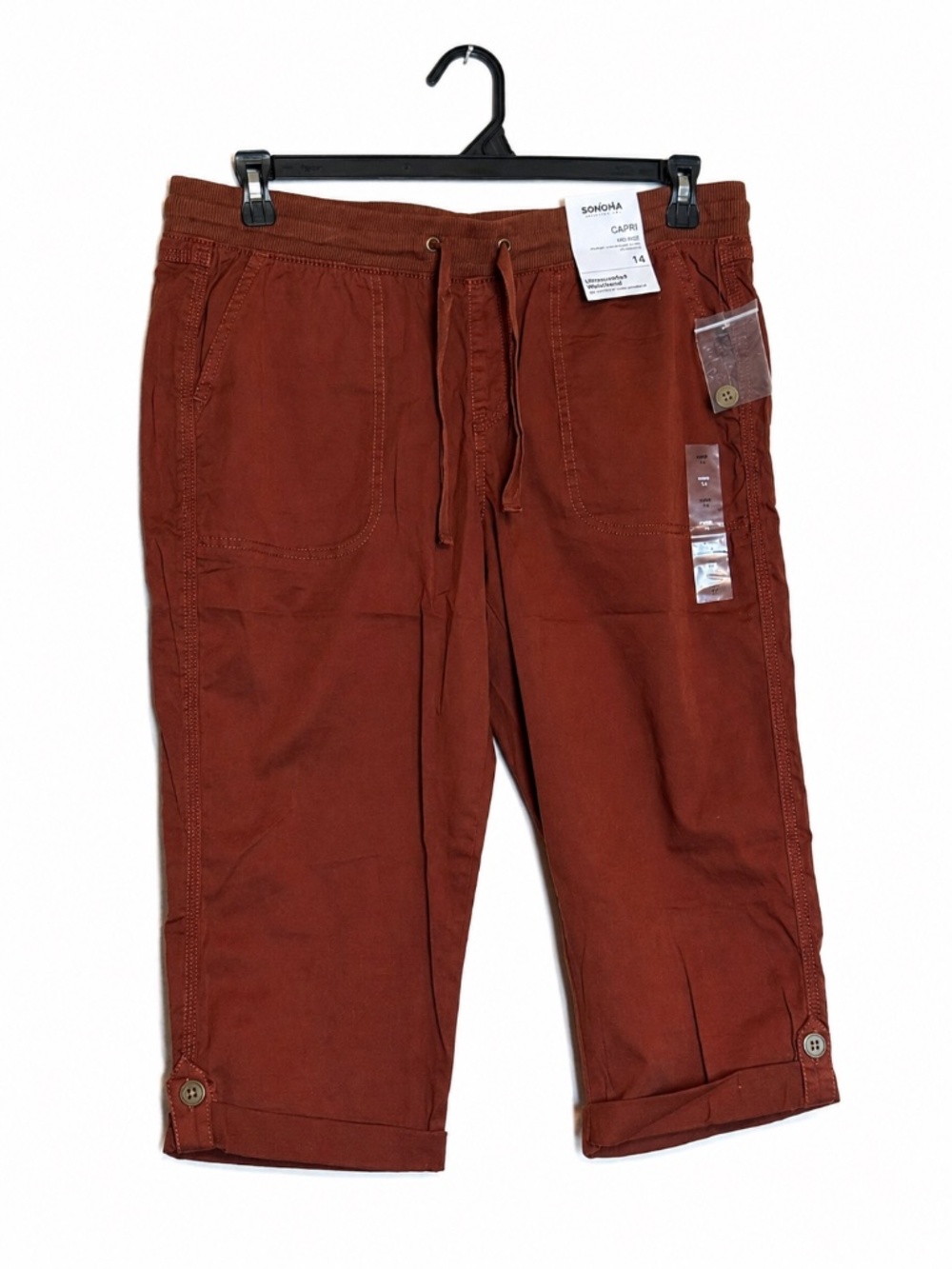 Sonoma Womens Capri Pants - Size 14 - New with Tags